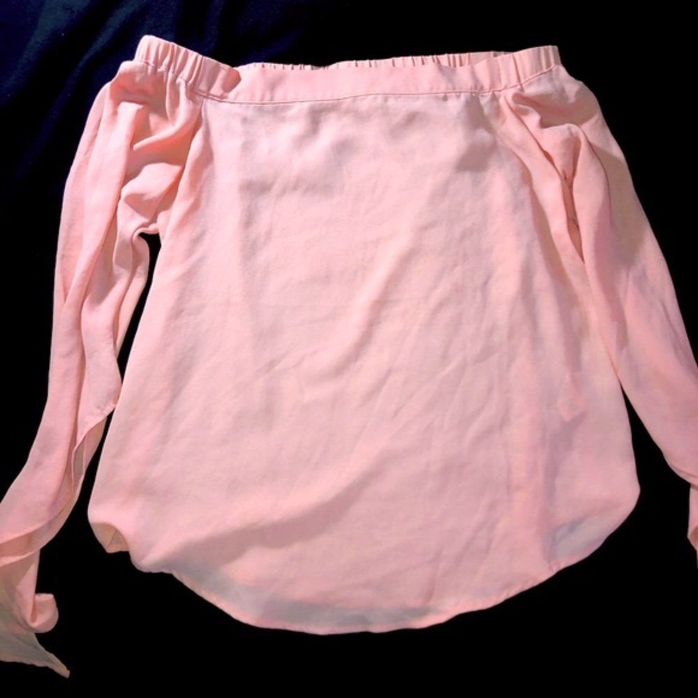 Off Shoulder Fairy Sleeves Top